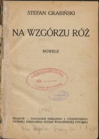 Обложка книги «Na wzgórzu róż»