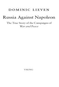 Обложка книги «Russia Against Napoleon»