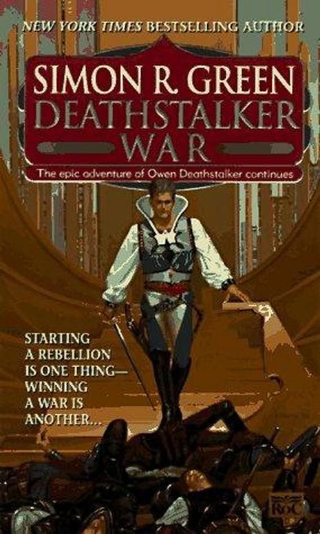 Обложка книги «Deathstalker War»