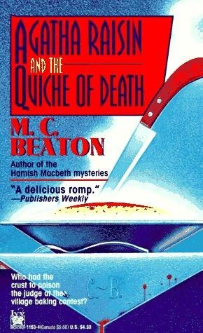 Обложка книги «Agatha Raisin and the Quiche of Death»