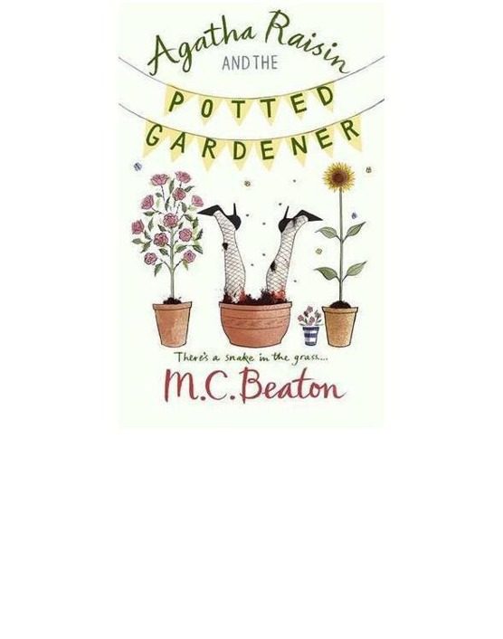 Обложка книги «Agatha Raisin and The Potted Gardener»