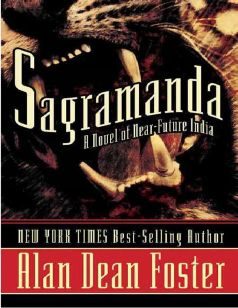 Обложка книги «Sagramanda, a Novel of Near-Future India»