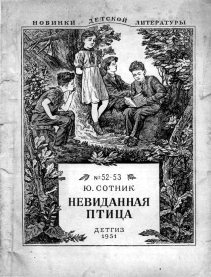 Обложка книги «Невиданная птица»