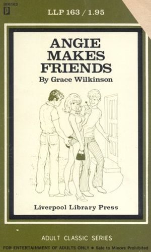 Обложка книги «Angie makes friends»