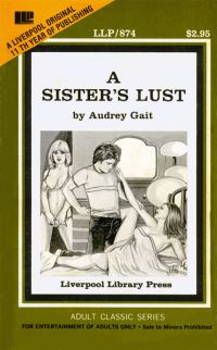 Обложка книги «A sister's lust»