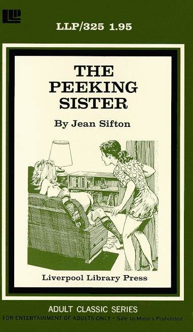 Обложка книги «The peeking sister»