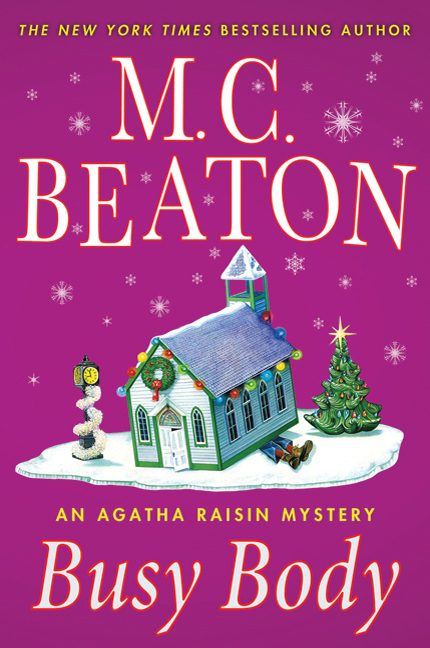 Обложка книги «Agatha Raisin and the Busy Body»