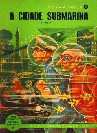 Обложка книги «A cidade submarina»