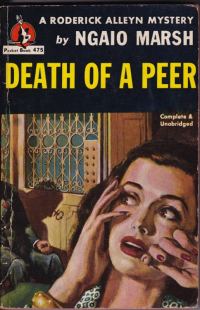 Обложка книги «Death of a Peer»