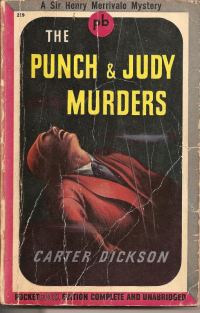 Обложка книги «The Punch and Judy Murders»