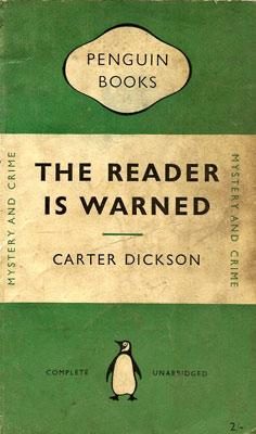 Обложка книги «The Reader Is Warned»