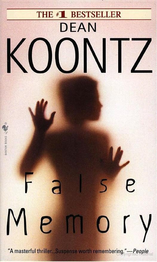 Обложка книги «False Memory»