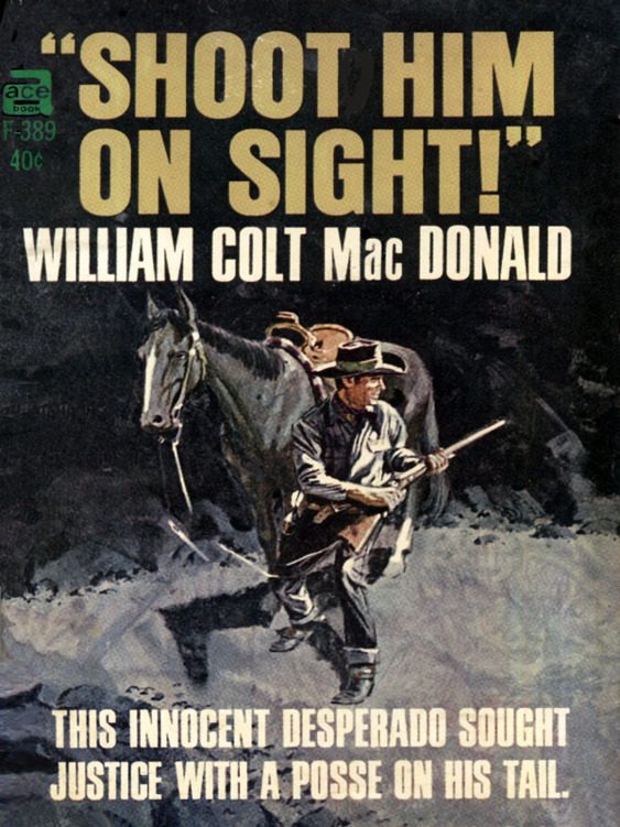 Обложка книги «Shoot Him On Sight»