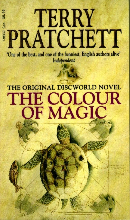 Обложка книги «The Colour of Magic»