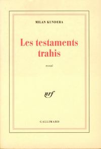 Обложка книги «Les testaments trahis»