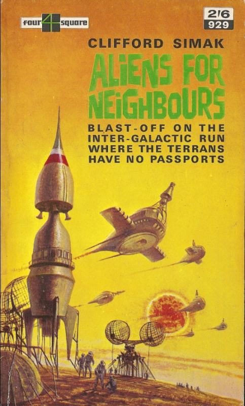 Обложка книги «Aliens for Neighbors»