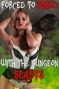 Обложка книги «Forced To Breed With The Dungeon Beasts»