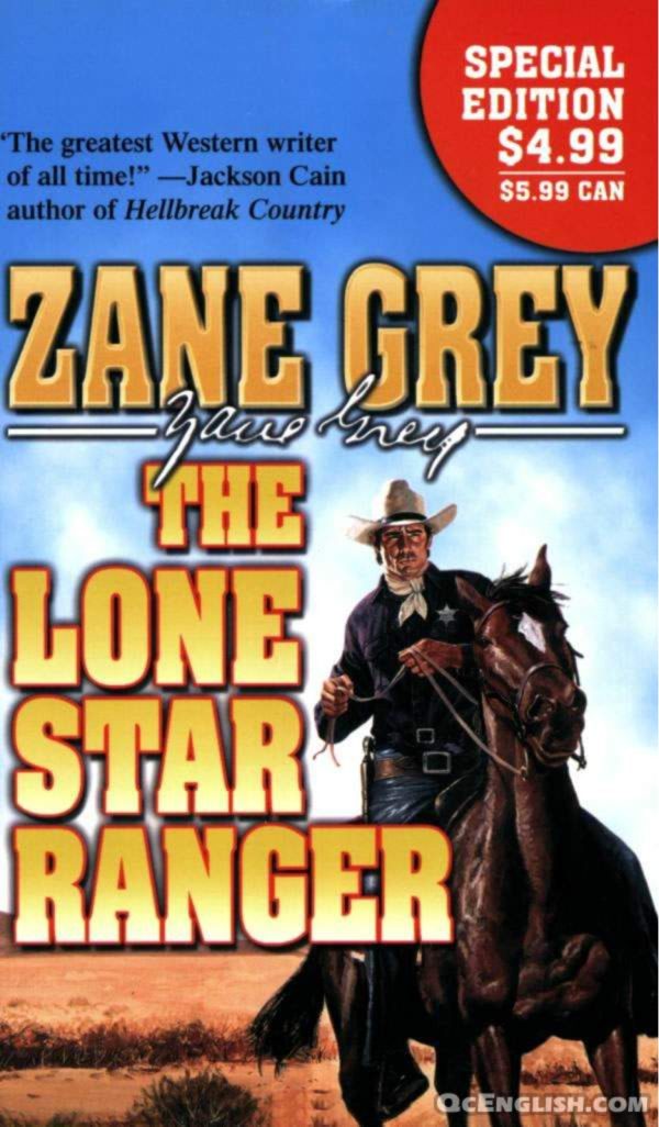 Обложка книги «The Lone Star Ranger»