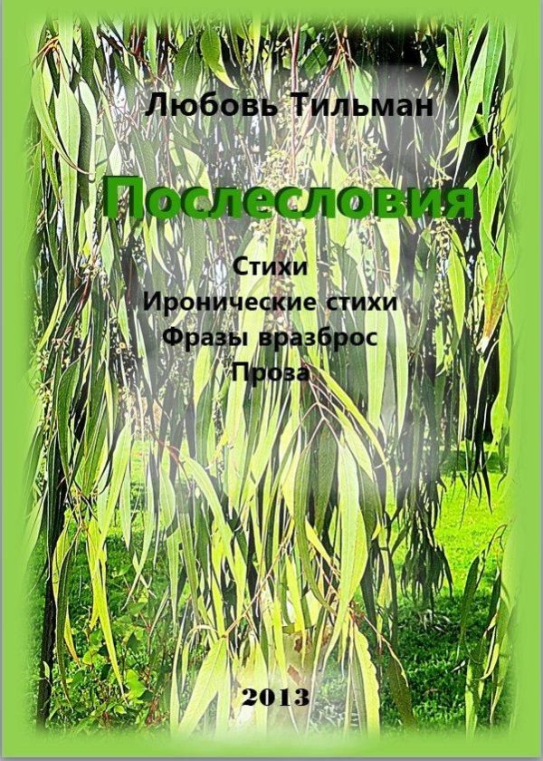 Обложка книги «Послесловия»