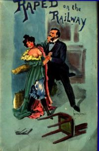 Обложка книги «Raped on the Railway»