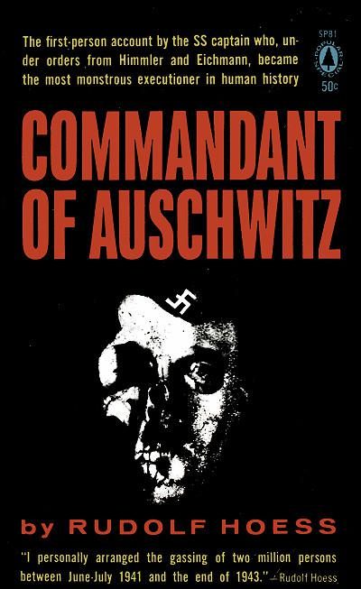 Обложка книги «Commandant of Auschwitz»