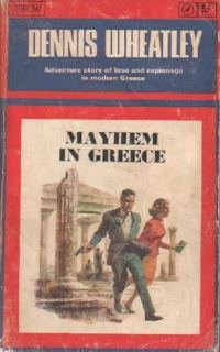 Обложка книги «Mayhem in Greece»