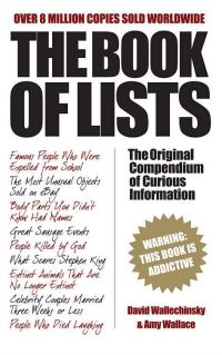 Обложка книги «The Book of Lists»