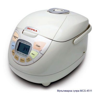 Обложка книги «Мультиварка SUPRA MCS-4511. Рецепты.»