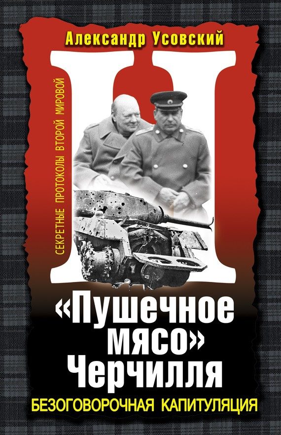 Обложка книги ««Пушечное мясо» Черчилля»