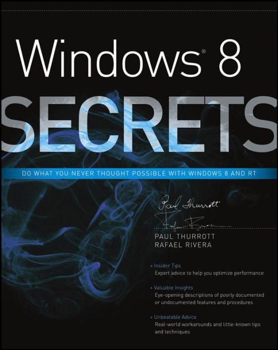 Обложка книги «Windows 8 Secrets»