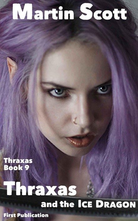 Обложка книги «Thraxas and the Ice Dragon»
