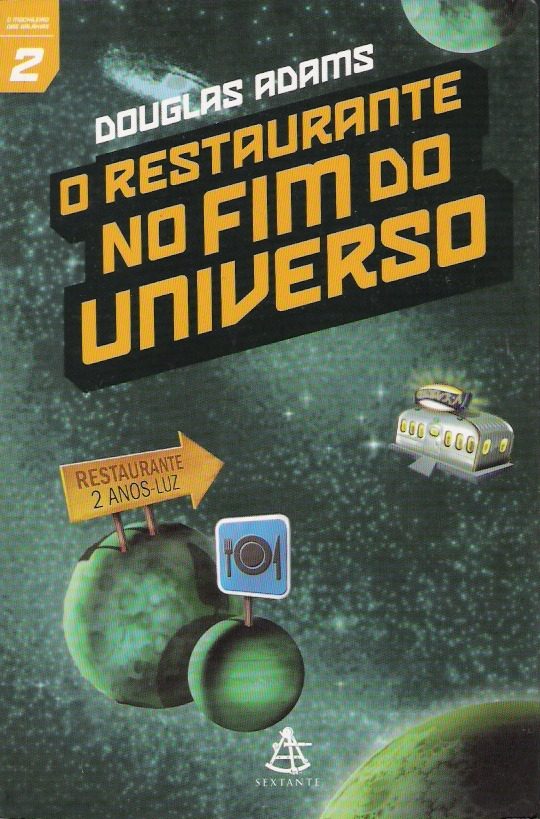 Обложка книги «O Restaurante no Fim do Universo»