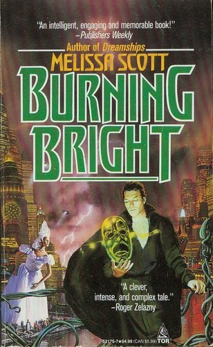 Обложка книги «Burning Bright»