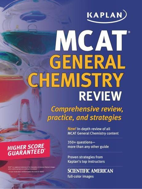Обложка книги «Kaplan MCAT General Chemistry Review»
