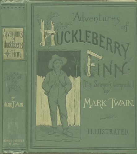Обложка книги «Adventures of Huckleberry Finn»