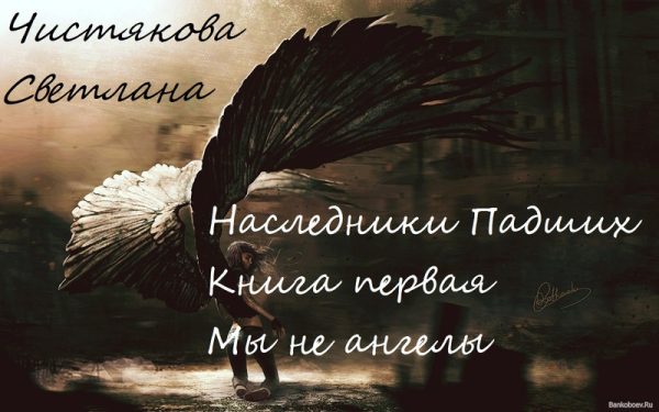 Обложка книги «Мы не ангелы»