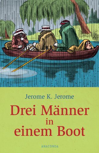 Обложка книги «Drei Mann in einem Boot. Ganz zu schweigen vom Hund!»
