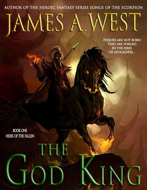 Обложка книги «The God King»