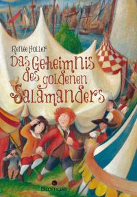 Обложка книги «Das Geheimnis des goldenen Salamanders»