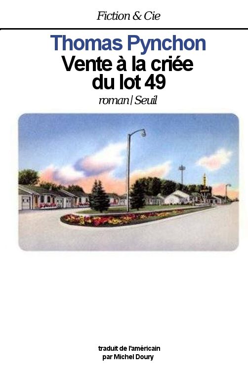 Обложка книги «Vente à la criée du lot 49»