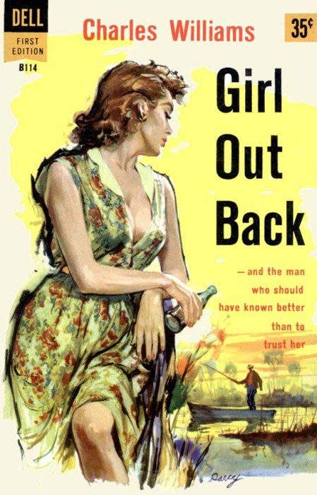 Обложка книги «Girl Out Back»
