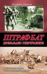 Обложка книги «Штрафбат. Приказано уничтожить»