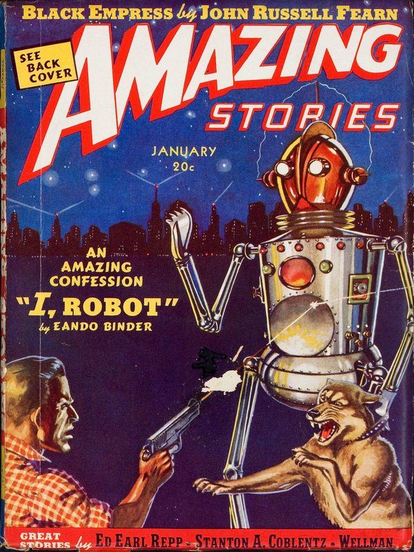 Обложка книги «I, Robot»