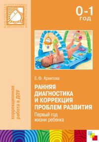 Обложка книги «Ранняя диагностика и коррекция проблем развития. Первый год жизни ребенка»
