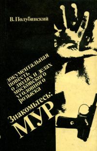 Обложка книги «Знакомьтесь: МУР»