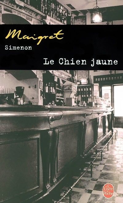 Обложка книги «Le chien jaune»