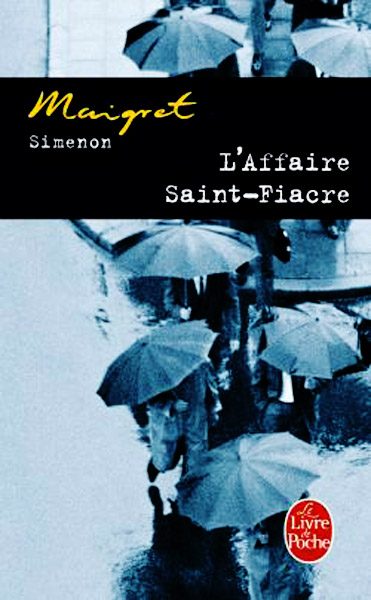 Обложка книги «L'affaire Saint-Fiacre»