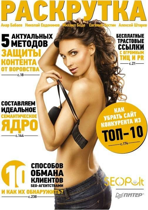Обложка книги «Раскрутка: секреты эффективного продвижения сайтов»