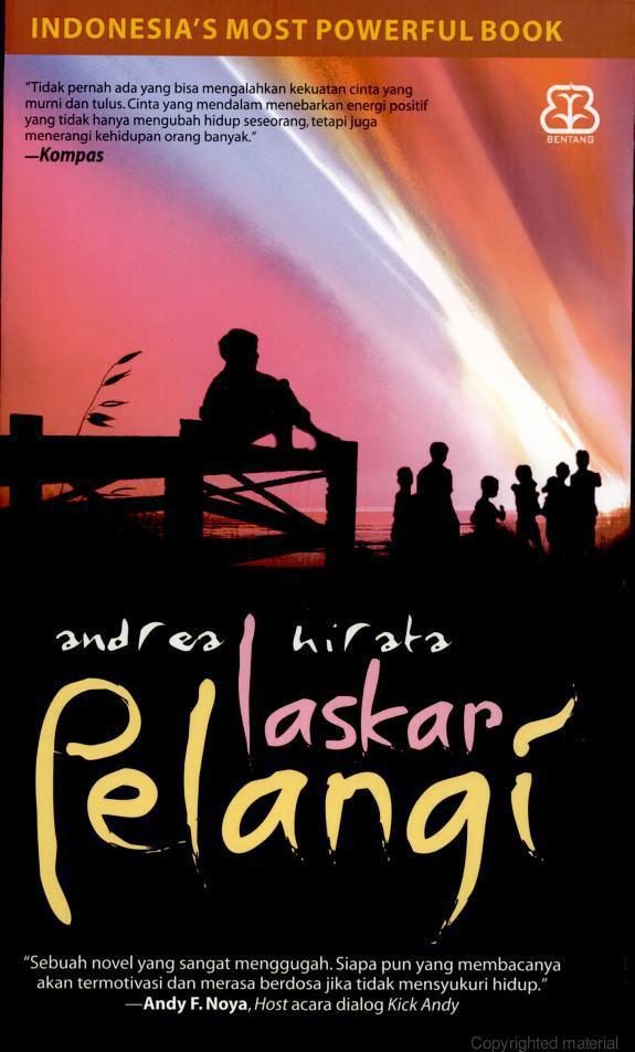 Обложка книги «Laskar Pelangi»