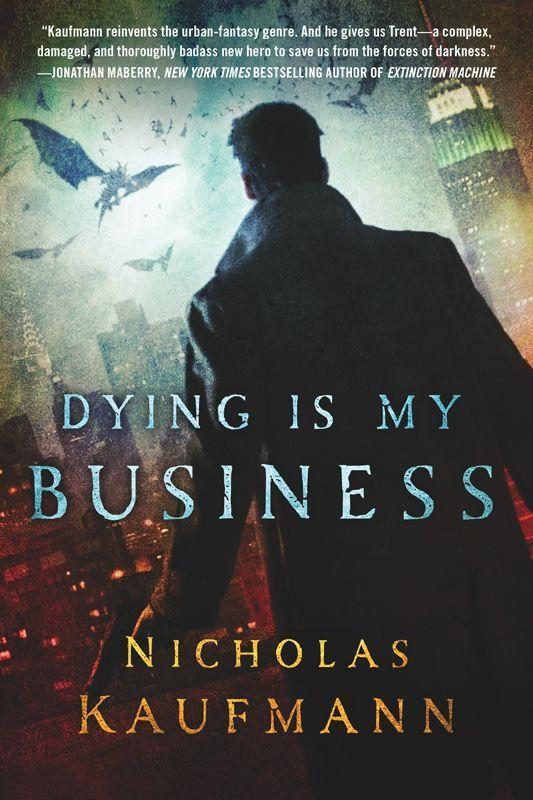 Обложка книги «Dying Is My Business»